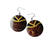 Classic Round Coconut Earrings